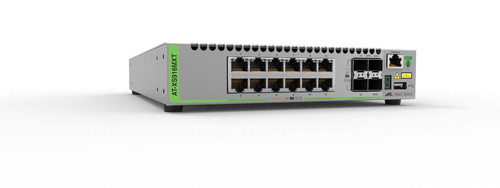 Allied Telesis AT-XS916MXT-10, Managed, L3, 10G Ethernet (100/1000/10000), Full duplex, Rack mounting